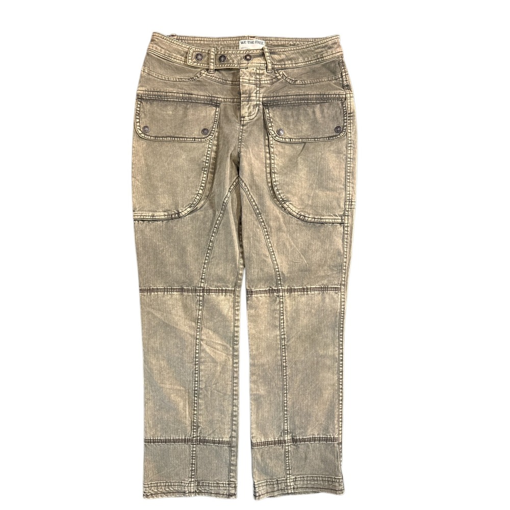 NWT Free People We The Free‎ 'Hot In It' Moto Pants Size 6 - Picture 2 of 9